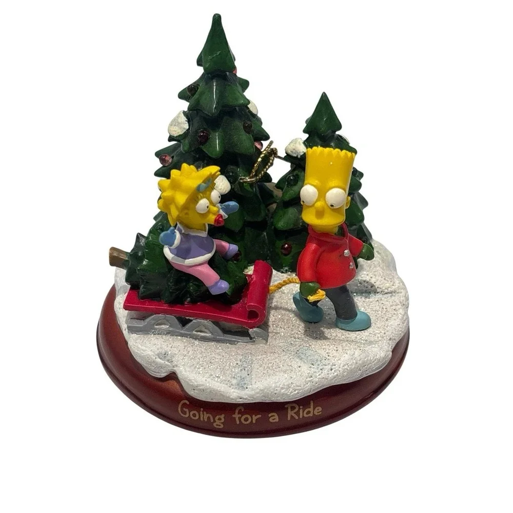 The Simpsons Bradford Christmas Ornament Illuminated 